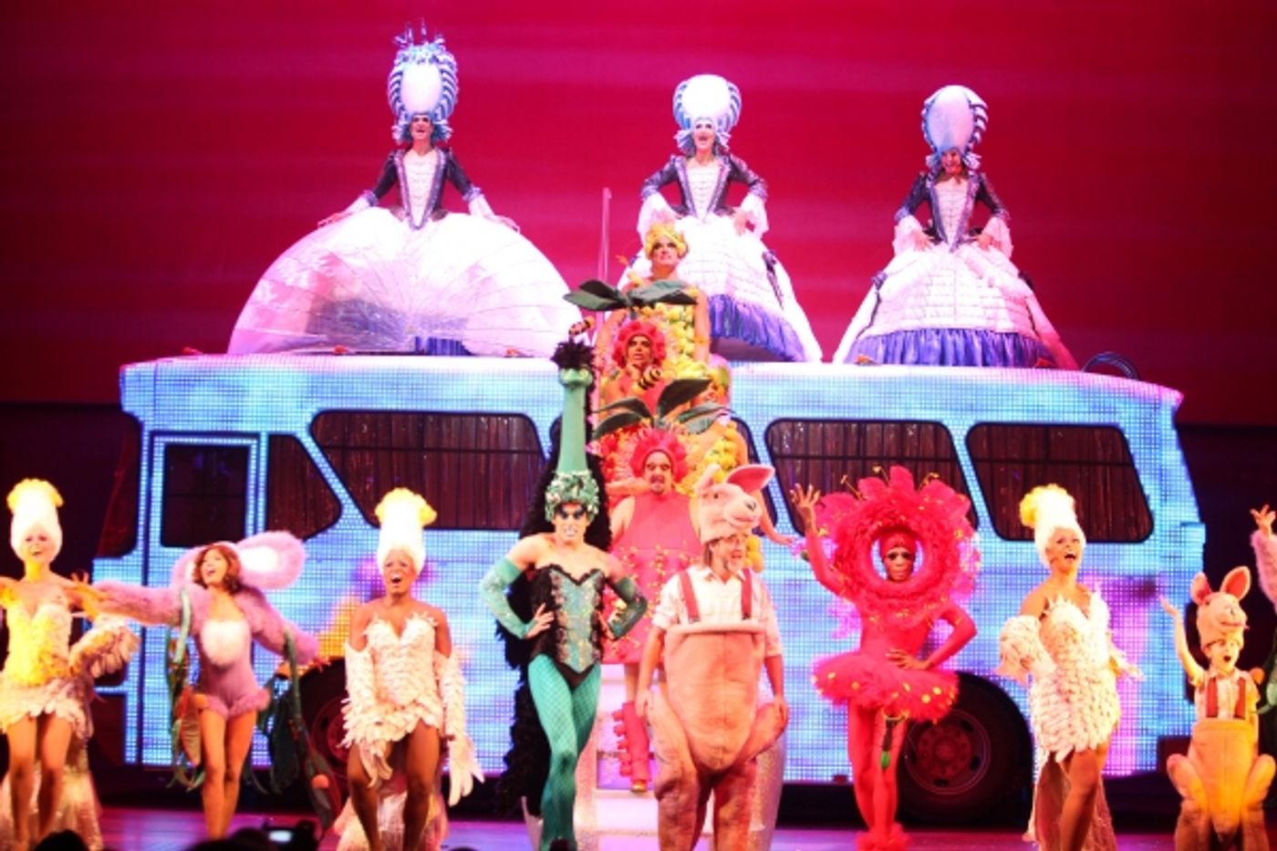 Photo Coverage: PRISCILLA QUEEN OF THE DESERT - Opening Night Curtain Call!  Image
