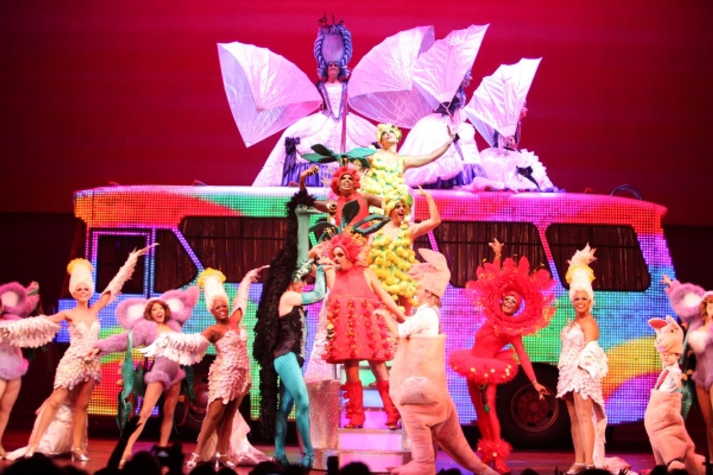 Photo Coverage: PRISCILLA QUEEN OF THE DESERT - Opening Night Curtain Call!  Image