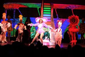 Jessica Phillips & Luke Mannikus during the Opening Night Performance Curtain Call for 'Priscilla Queen Of The Desert' at the Palace Theatre in New York City. @ BroadwayWorld Jessica Phillips & Luke Mannikus during the Opening Night Performance Curtain Call fo Photo