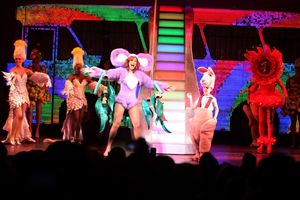 Jessica Phillips & Luke Mannikus during the Opening Night Performance Curtain Call for 'Priscilla Queen Of The Desert' at the Palace Theatre in New York City. @ BroadwayWorld Jessica Phillips & Luke Mannikus during the Opening Night Performance Curtain Call fo Photo