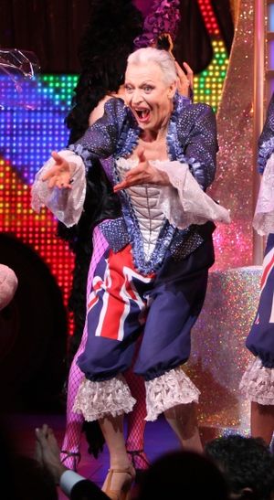 Tony Sheldon during the Opening Night Performance Curtain Call for  'Priscilla Queen  Photo