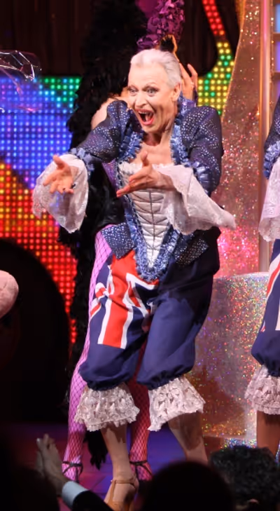 Tony Sheldon during the Opening Night Performance Curtain Call for  'Priscilla Queen  Photo