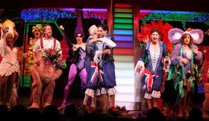 Anastacia McCleskey, C. David Johnson, Tony Sheldon, Will Swenson, Nick Adams, Jessica Phillips during the Opening Night Performance Curtain Call for 'Priscilla Queen Of The Desert' at the Palace Theatre in New York City. @ BroadwayWorld Anastacia McCleskey, C. David Johnson, Tony Sheldon, Will Swenson, Nick Adams, Jessic Photo