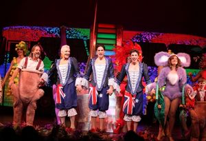 C. David Johnson, Tony Sheldon, Will Swenson, Nick Adams, Jessica Phillips & Luke Mannikus during the Opening Night Performance Curtain Call for 'Priscilla Queen Of The Desert' at the Palace Theatre in New York City. @ BroadwayWorld C. David Johnson, Tony Sheldon, Will Swenson, Nick Adams, Jessica Phillips & Luke Man Photo