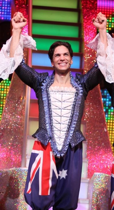 Will Swenson during the Opening Night Performance Curtain Call for  'Priscilla Queen  Photo
