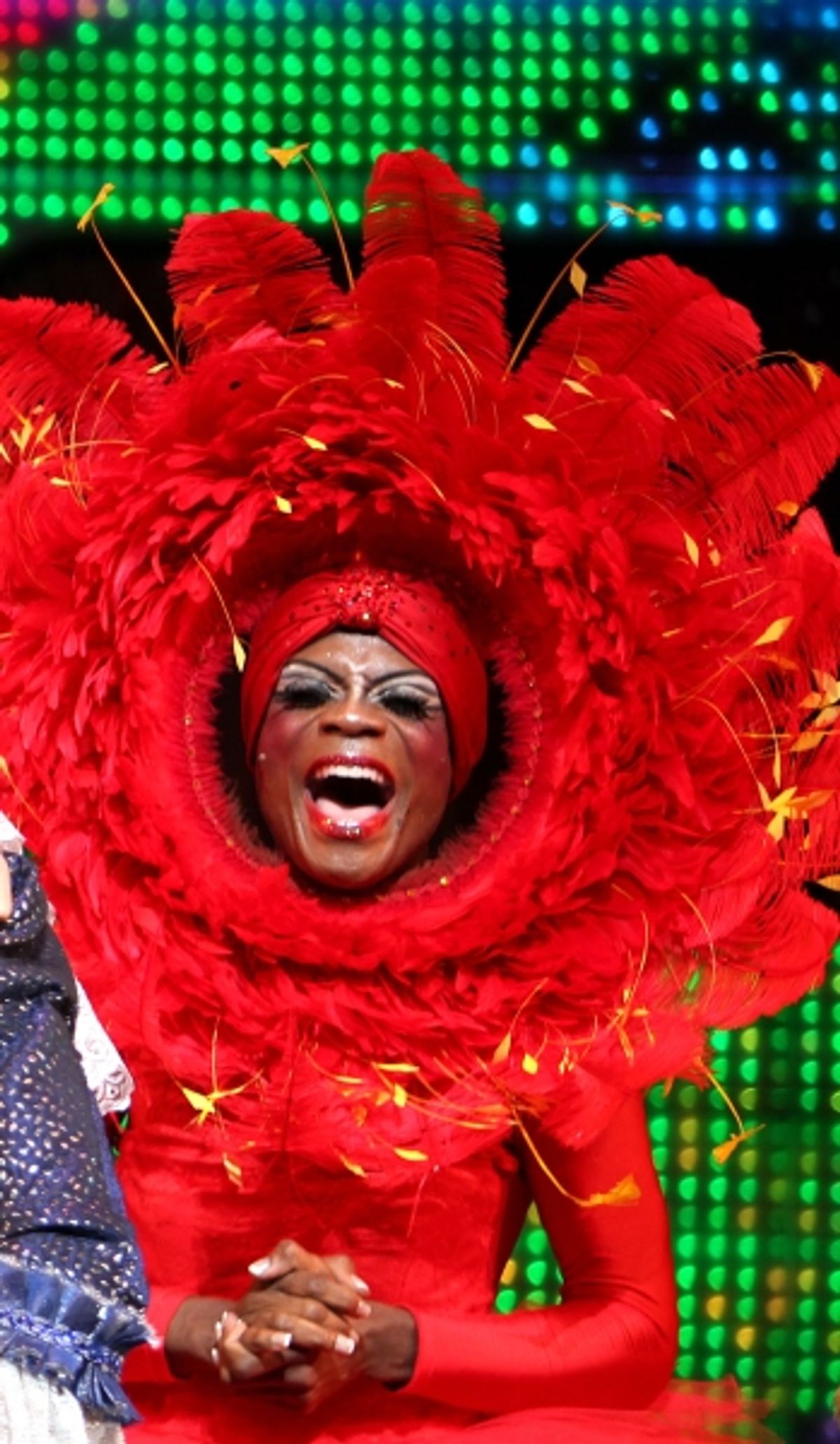 Nathan Lee Graham during the Opening Night Performance Curtain Call for  'Priscilla Queen Of The Desert'  at the Palace Theatre in New York City. at 