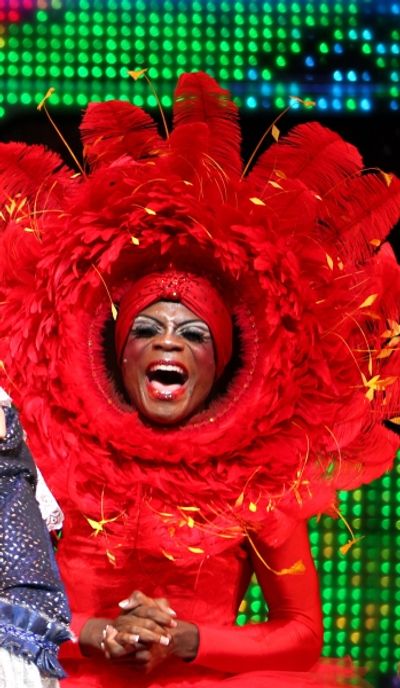 Nathan Lee Graham during the Opening Night Performance Curtain Call for  'Priscilla Q Photo