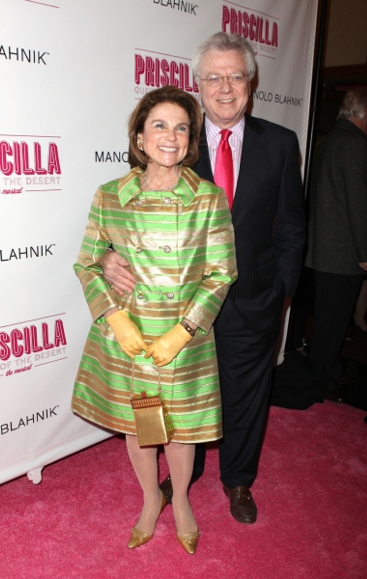 Tovah Feldshuh and Andrew Harris attending the Broadway opening Night Performance of 'Priscilla Queen of the Desert - The Musical' at the Palace Theatre in New York City. at 