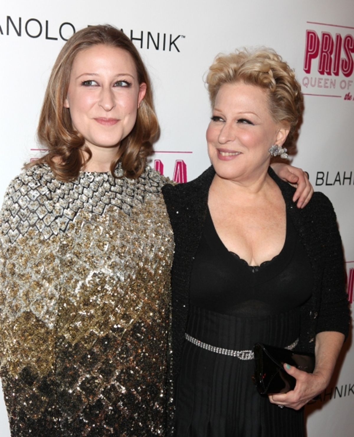 Bette Midler & daughter Sophie Frederica Von Haselberg attending the Broadway opening Night Performance of 'Priscilla Queen of the Desert - The Musical' at the Palace Theatre in New York City. at 
