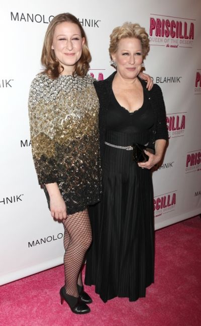 Bette Midler & daughter Sophie Frederica Von Haselberg attending the Broadway opening Photo