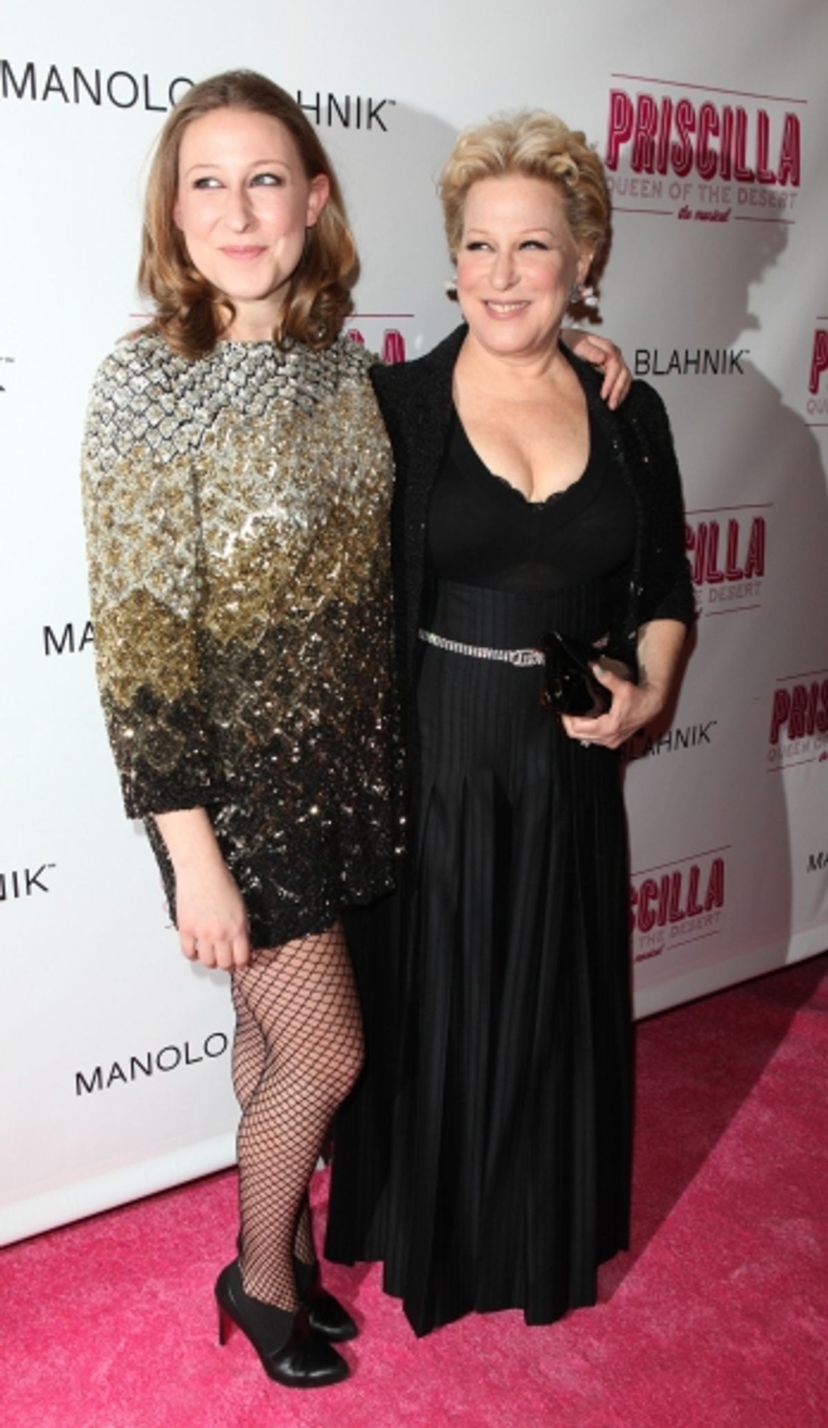 Bette Midler & daughter Sophie Frederica Von Haselberg attending the Broadway opening Night Performance of 'Priscilla Queen of the Desert - The Musical' at the Palace Theatre in New York City. at 