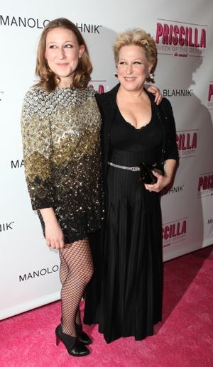 Bette Midler & daughter Sophie Frederica Von Haselberg attending the Broadway opening Night Performance of 'Priscilla Queen of the Desert - The Musical' at the Palace Theatre in New York City. @ BroadwayWorld Bette Midler & daughter Sophie Frederica Von Haselberg attending the Broadway opening Photo