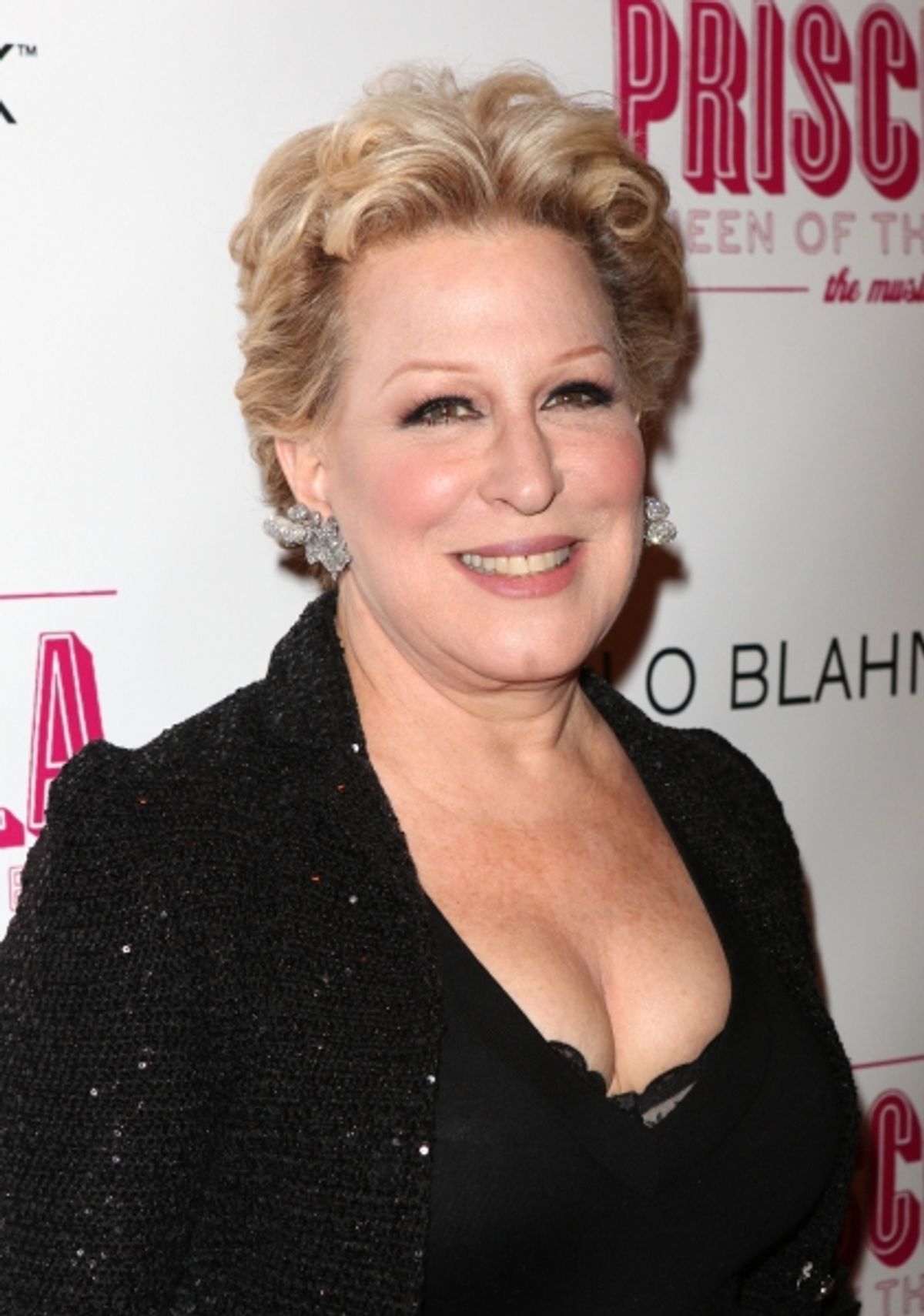 Bette Midler attending the Broadway opening Night Performance of 'Priscilla Queen of the Desert - The Musical' at the Palace Theatre in New York City. at 