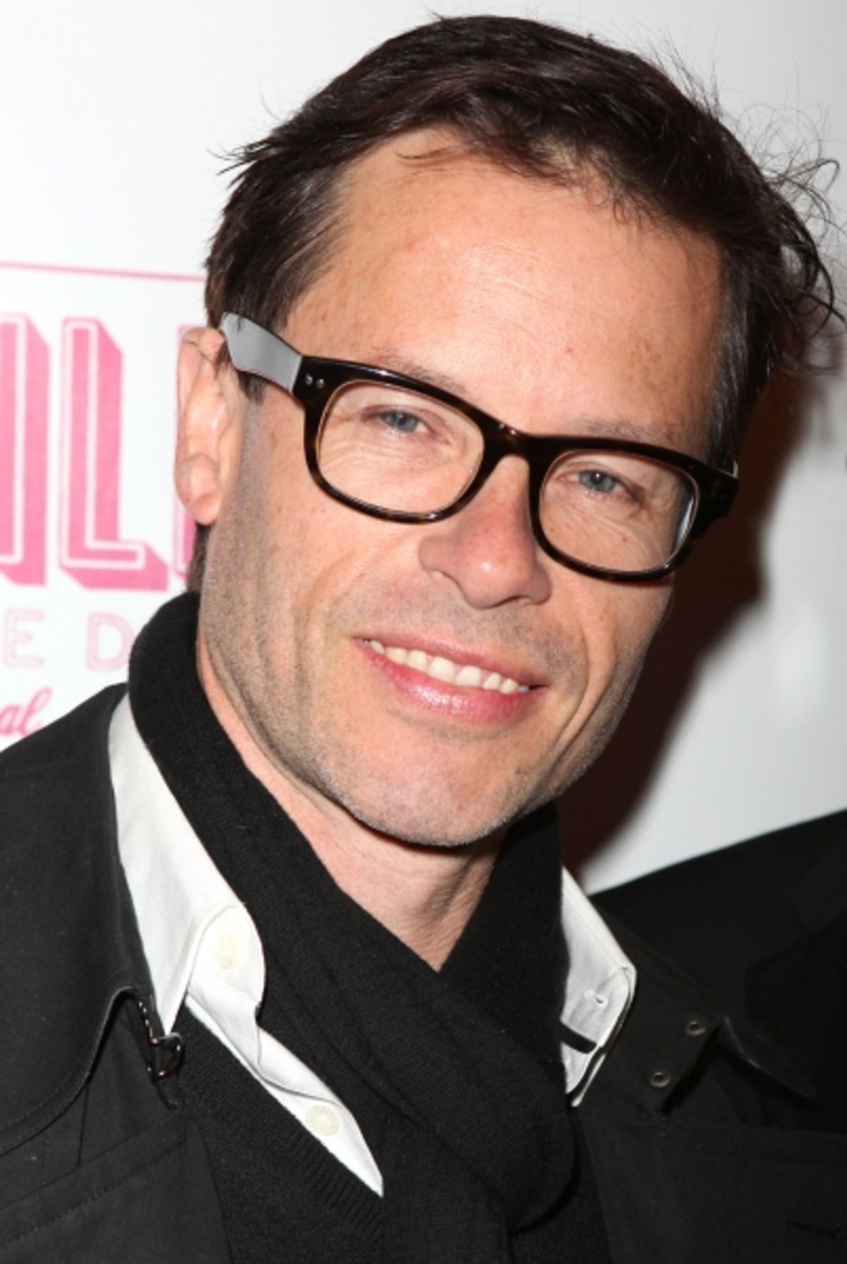 Guy Pierce attending the Broadway opening Night Performance of 'Priscilla Queen of the Desert - The Musical' at the Palace Theatre in New York City. at 