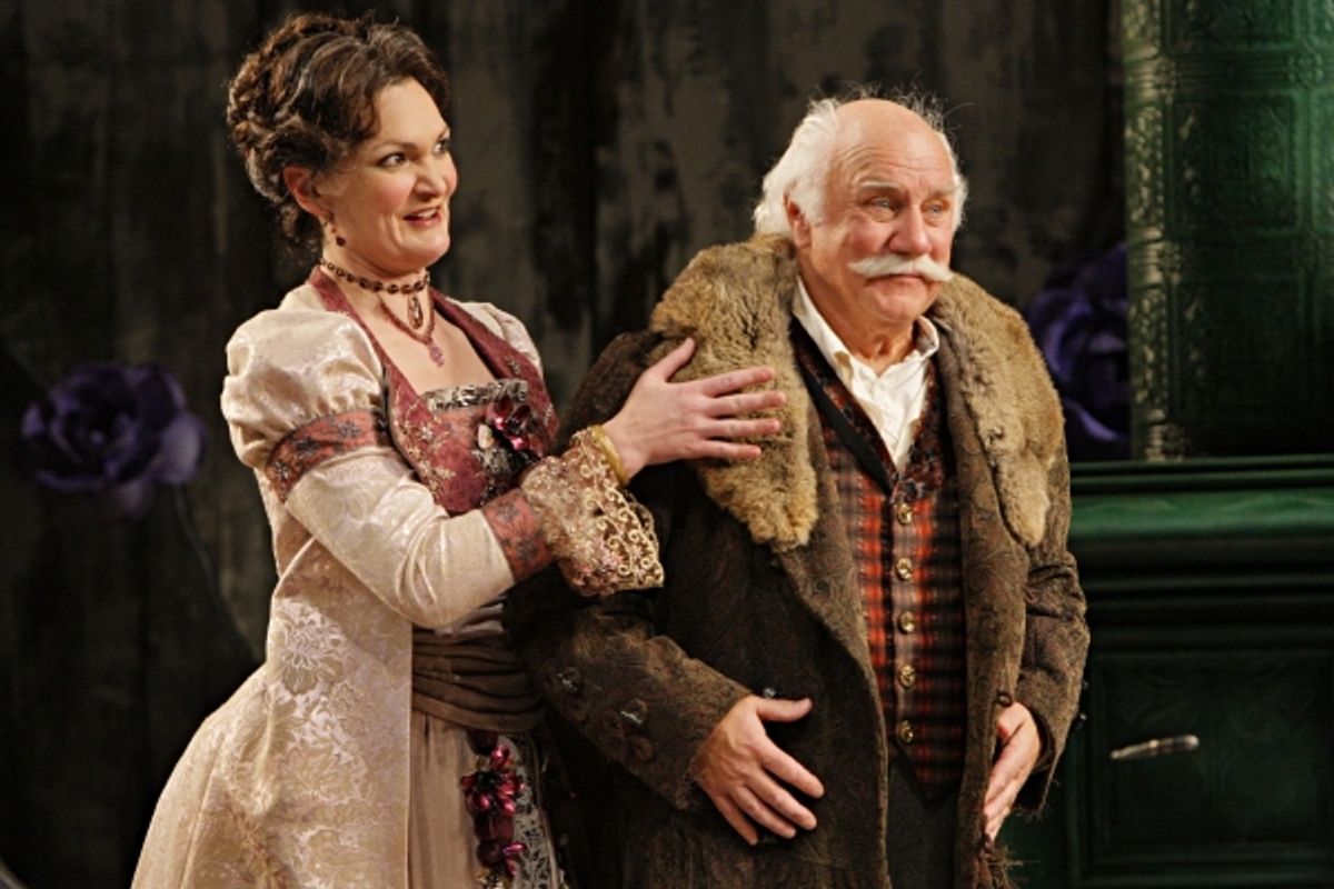 Kate Eifrig and Peter Michael Goetz  at 