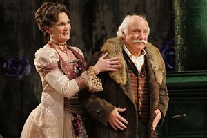 Kate Eifrig and Peter Michael Goetz  Photo