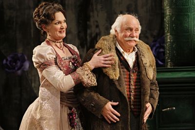 Kate Eifrig and Peter Michael Goetz  Photo