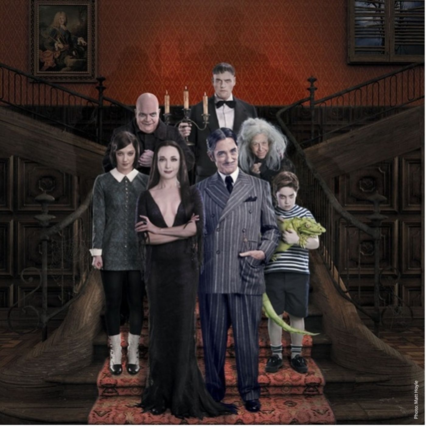 Photo Coverage: THE ADDAMS FAMILY's First New Family Photo!  Image
