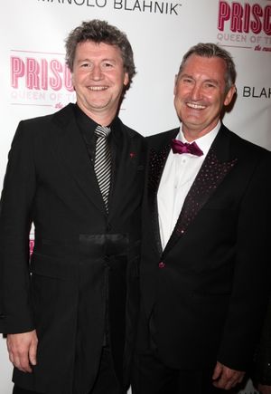 Director Simon Phillips and producer Garry McQuinn attending the Broadway opening Night Performance of 'Priscilla Queen of the Desert - The Musical' at the Palace Theatre in New York City. @ BroadwayWorld Director Simon Phillips and producer Garry McQuinn attending the Broadway opening Ni Photo