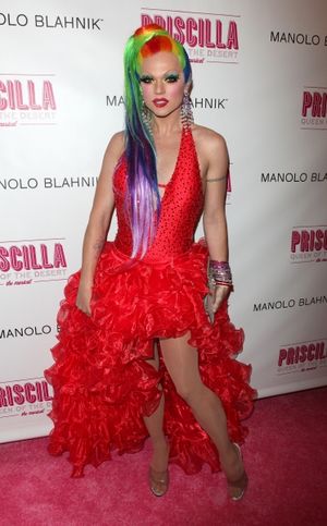 Vanity Fair attending the Broadway opening Night Performance of 'Priscilla Queen of t Photo