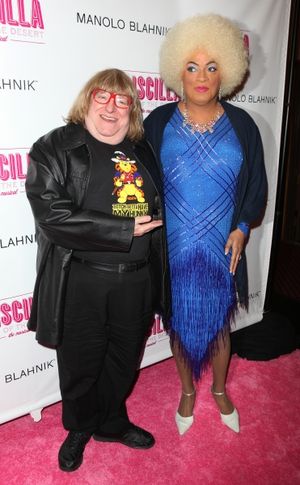 Bruce Vilanch & Flotilla DeBarge attending the Broadway opening Night Performance of  Photo