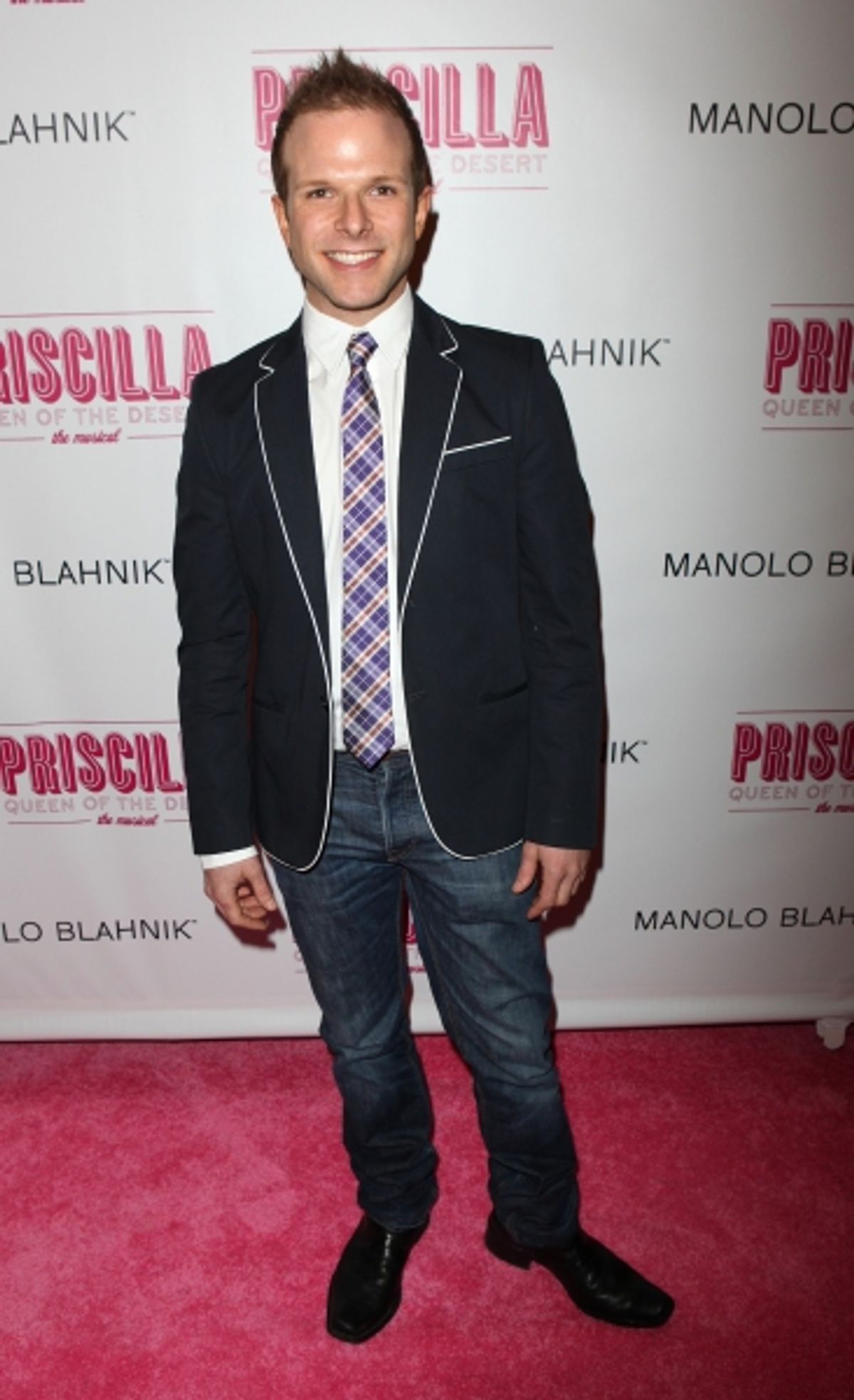 Chef Zac Young attending the Broadway opening Night Performance of 'Priscilla Queen of the Desert - The Musical' at the Palace Theatre in New York City. at 