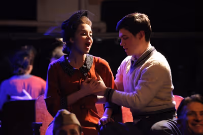 Alexandra Silber and Robert Lenzi Photo