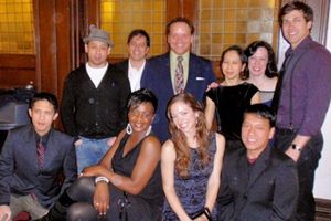 The cast of Monster. (top, l-r) Daniel Le, Kaipo Schwab, Justin R. G. Holcomb, Tran T Photo