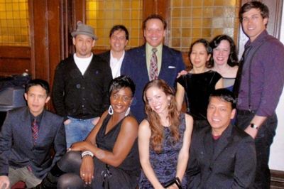 The cast of Monster. (top, l-r) Daniel Le, Kaipo Schwab, Justin R. G. Holcomb, Tran T Photo