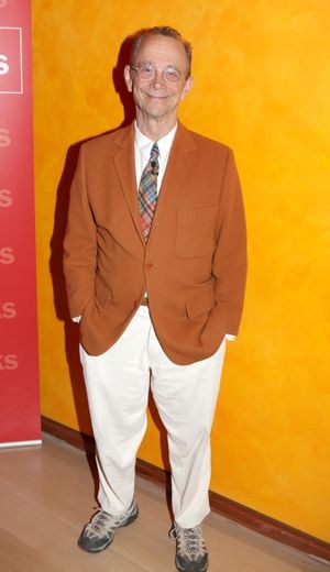 Joel Grey backstage with TimesTalks Presents: A Conversation With Sutton Foster, Joel Photo