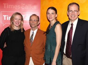 Kathleen Marshall & Joel Grey & Sutton Foster with Anthony TommasiniÃ'Å  backstag Photo