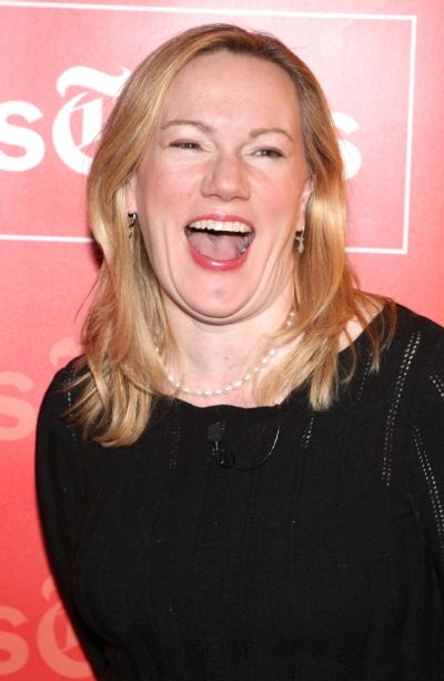 Kathleen Marshall backstage with TimesTalks Presents: A Conversation With Sutton Fost Photo