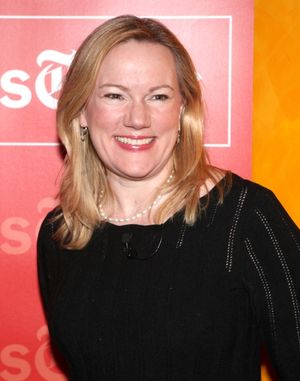 Kathleen Marshall backstage with TimesTalks Presents: A Conversation With Sutton Fost Photo