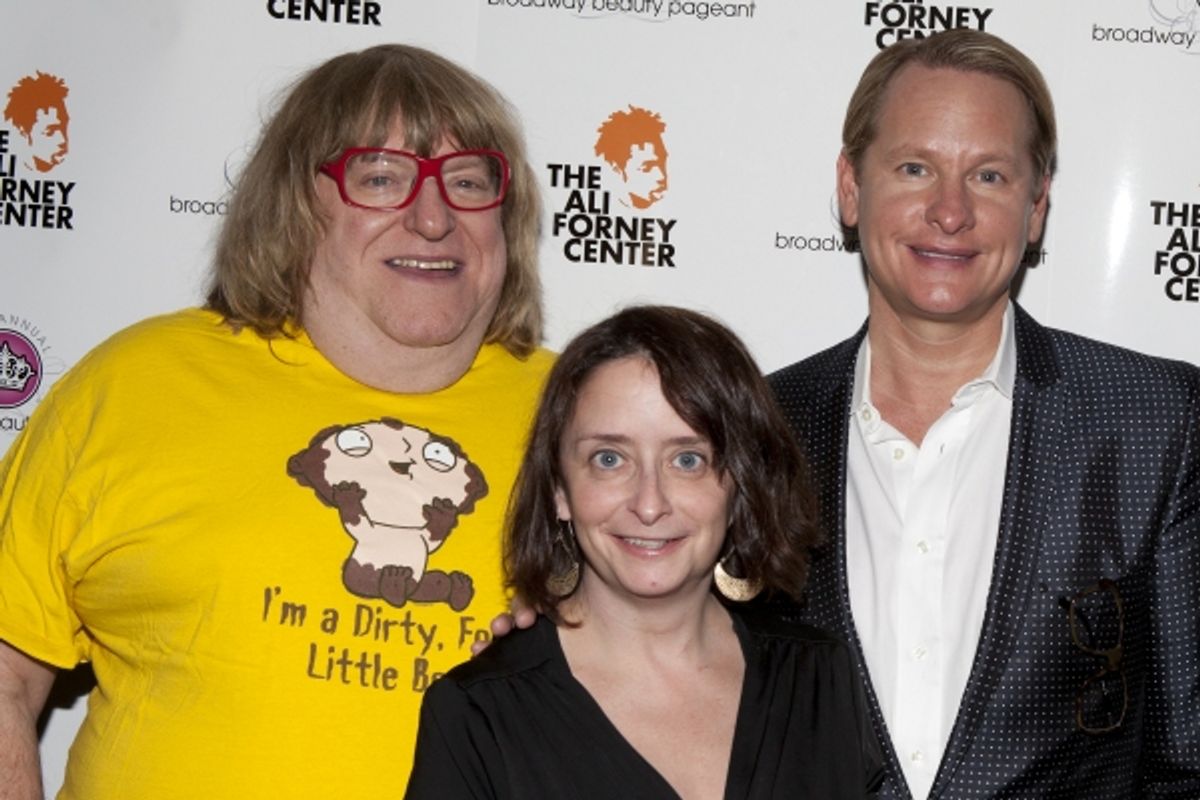 Bruce Vilanch, Rachel Dratch and Carson Kressley at 
