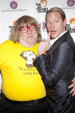 Bruce Vilanch and Carson Kressley Photo