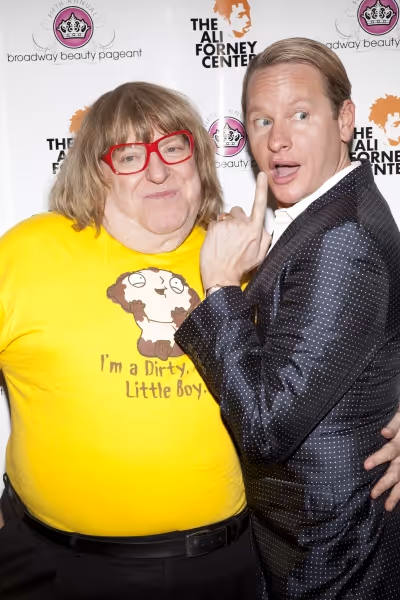 Bruce Vilanch and Carson Kressley Photo