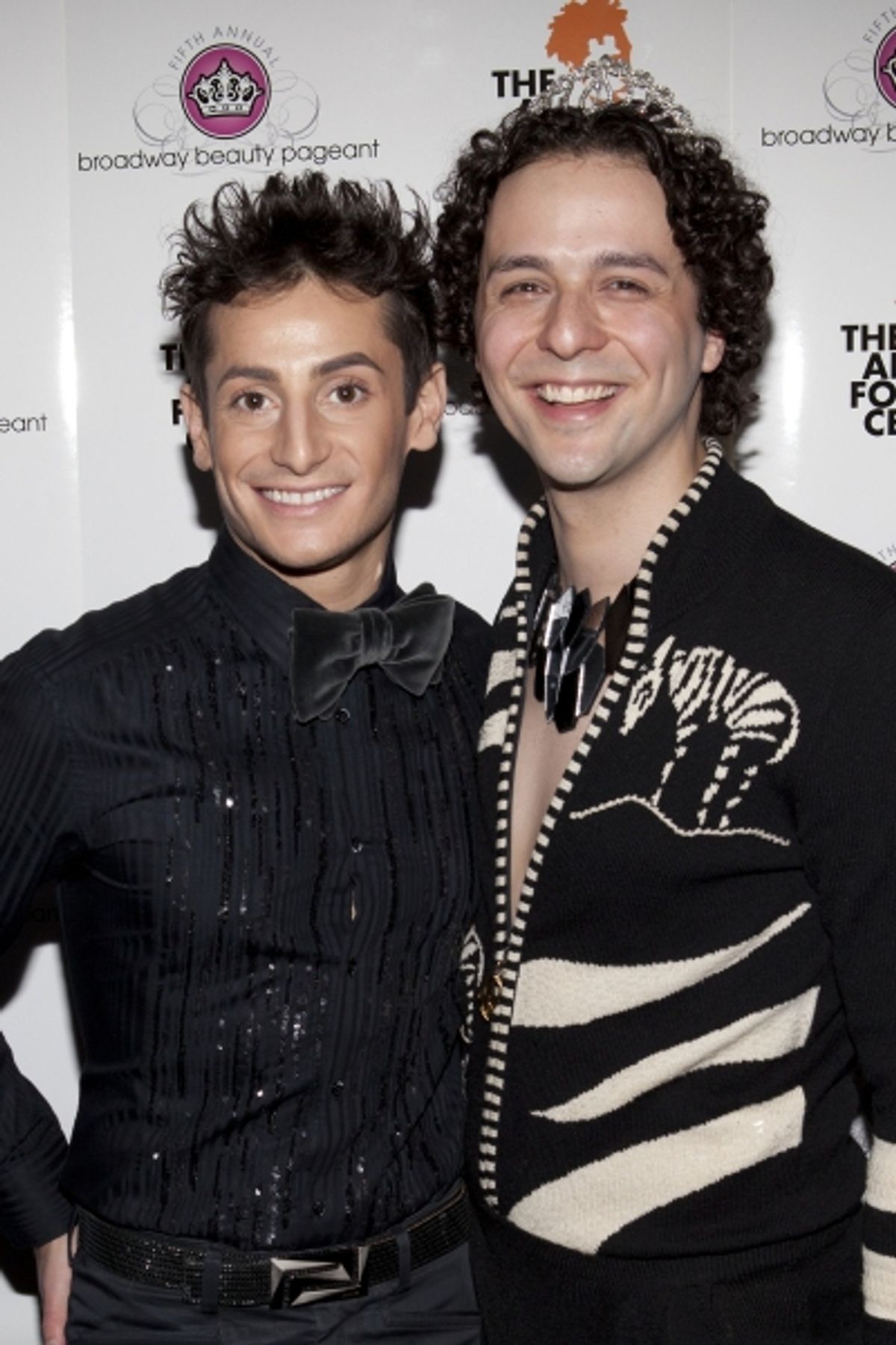 Frankie James Grande and Anthony Hollock at 