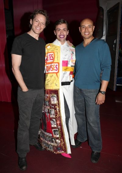Eric Sciotto (Gypsy Robe Recipient for PRISCILLA) & Gavin Lodge & Thomm Allison atten Photo