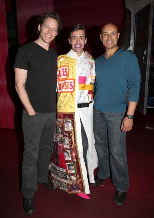 Eric Sciotto (Gypsy Robe Recipient for PRISCILLA) & Gavin Lodge & Thomm Allison atten Photo