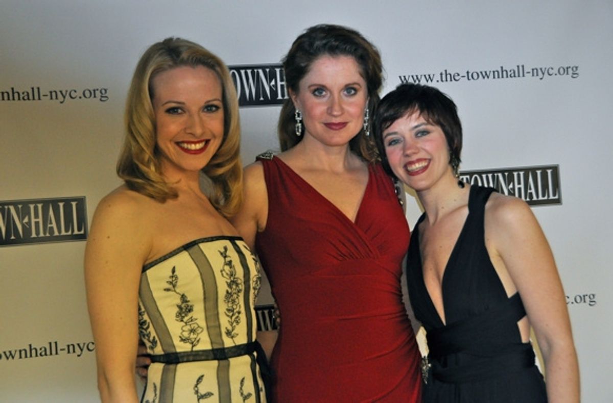 Meredith Paterson, Christiane Noll and Carole J. Bufford at 