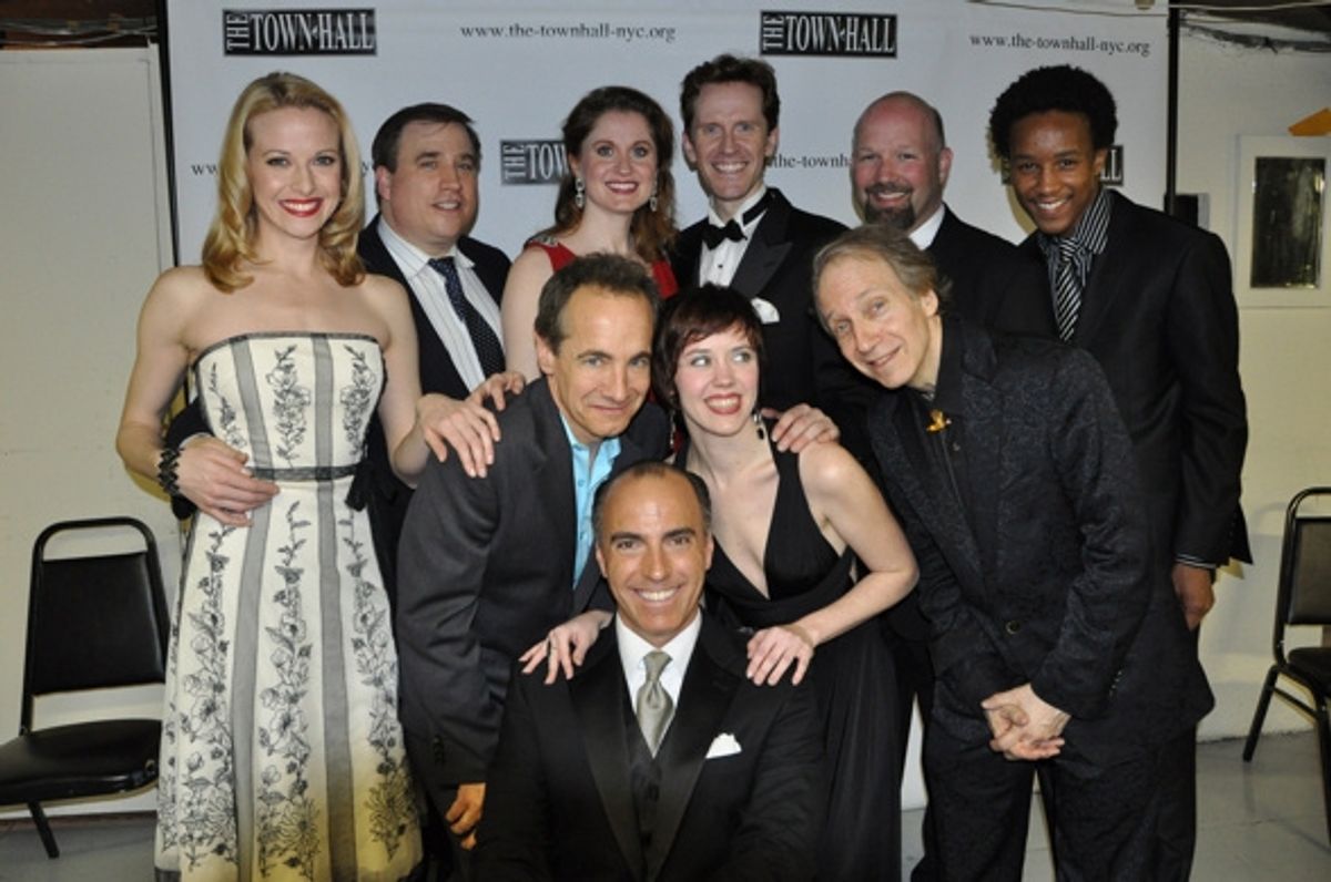 Meredith Paterson, Bill Daugherty, Christiane Noll, Jeffry Denman, Scott Coulter, Kendrick Jones, Jason Graae, Carole J. Bufford, Scott Siegel and William Michals at 