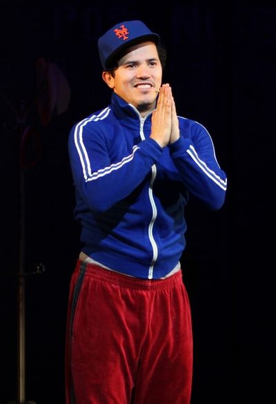 John Leguizamo during the Broadway Opening Night Performance Curtain Call for  'Ghett Photo