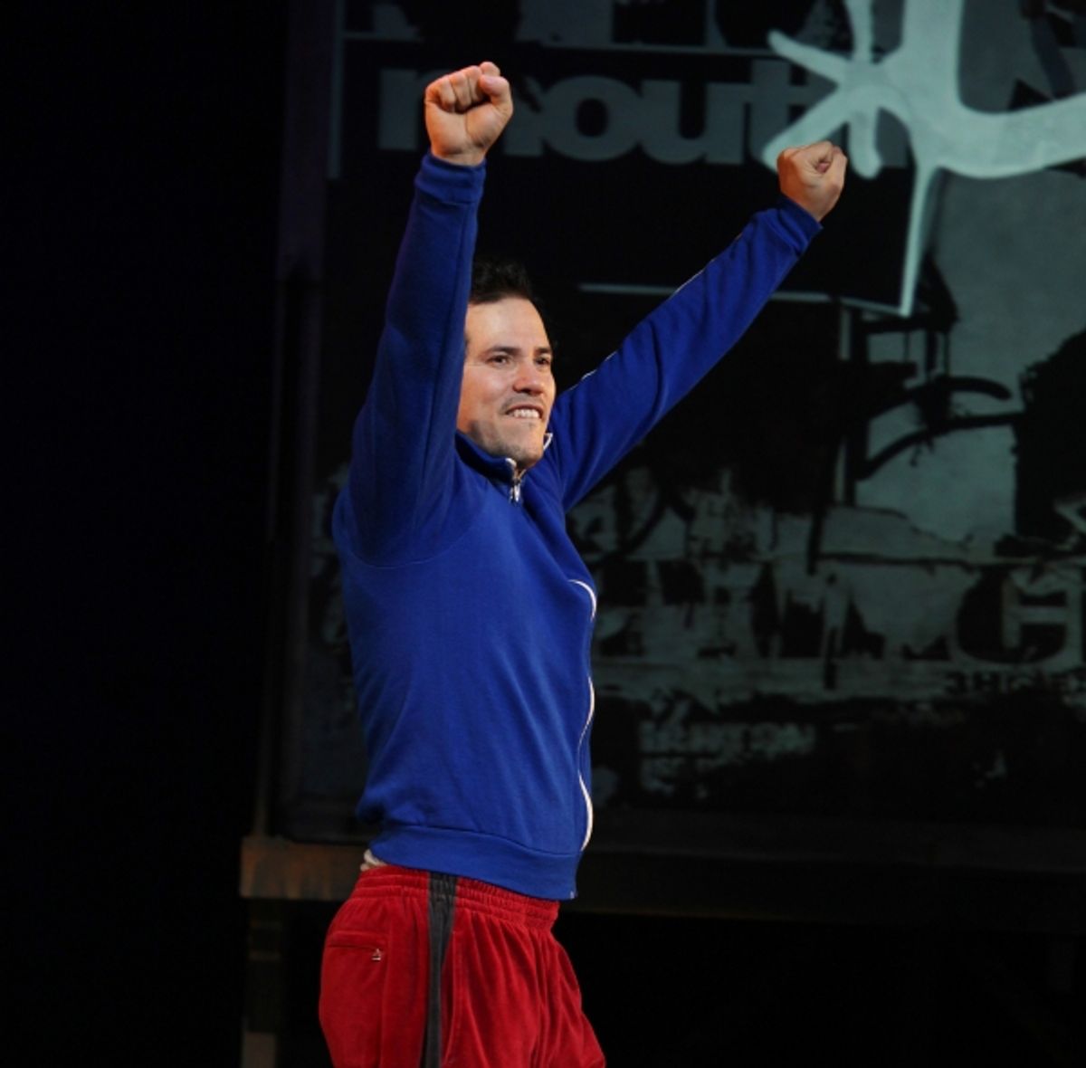 John Leguizamo during the Broadway Opening Night Performance Curtain Call for  'Ghetto Klown'  at the Lyceum Theatre in New York City. at 