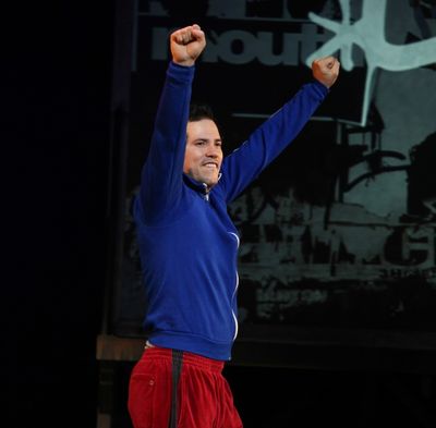 John Leguizamo during the Broadway Opening Night Performance Curtain Call for  'Ghett Photo