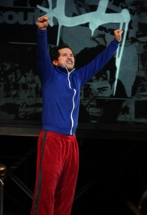 John Leguizamo during the Broadway Opening Night Performance Curtain Call for 'Ghetto Klown' at the Lyceum Theatre in New York City. @ BroadwayWorld John Leguizamo during the Broadway Opening Night Performance Curtain Call for 'Ghett Photo