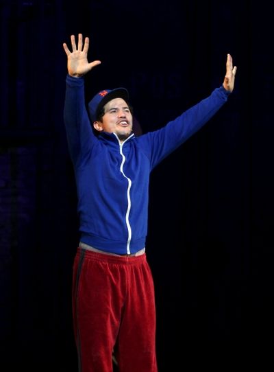 John Leguizamo during the Broadway Opening Night Performance Curtain Call for  'Ghett Photo