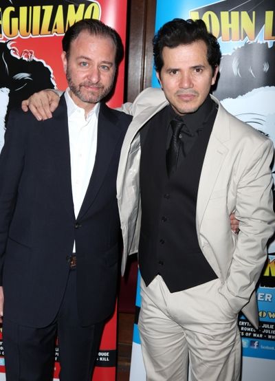 Director Fisher Stevens & John Leguizamo attending the Broadway Opening Night Perform Photo