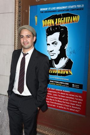 Lin-Manuel Miranda attending the Broadway Opening Night Performance of 'Ghetto Klown' at the Lyceum Theatre in New York City. @ BroadwayWorld Lin-Manuel Miranda attending the Broadway Opening Night Performance of 'Ghetto Klown Photo
