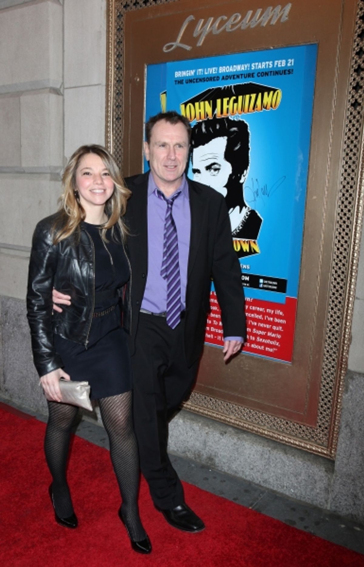 Jen Sochko & Colin Quinn attending the Broadway Opening Night Performance of  'Ghetto Klown'  at the Lyceum Theatre in New York City. at 