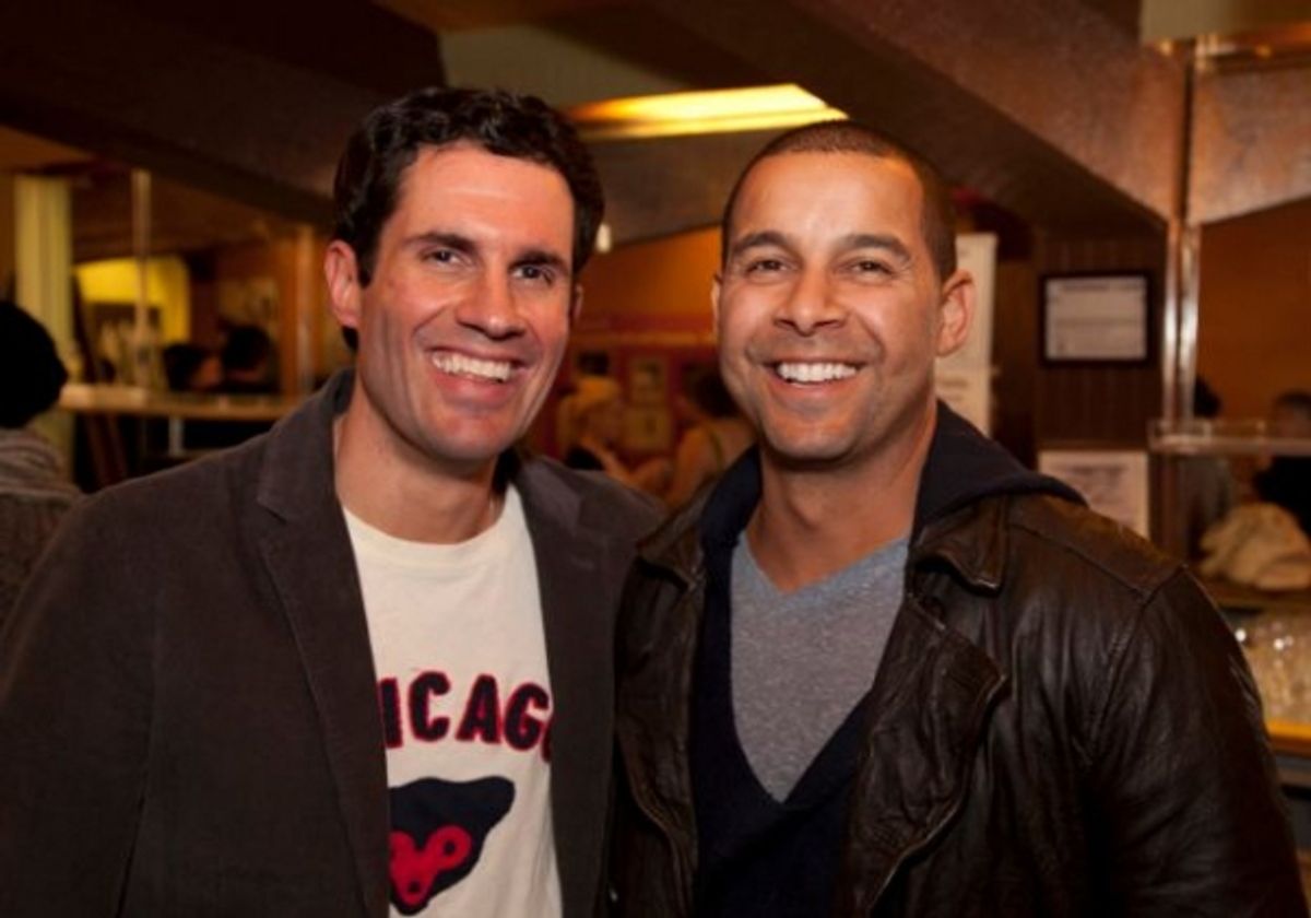 Johnny Clark , Jon Huertas at 